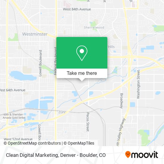 Clean Digital Marketing map