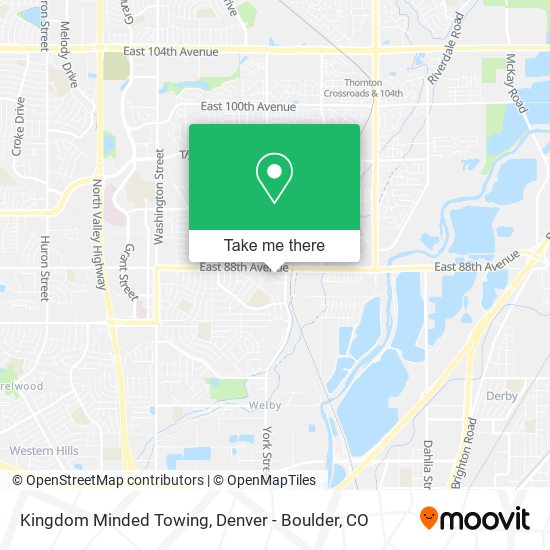 Kingdom Minded Towing map