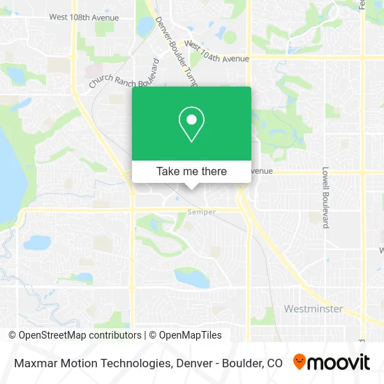 Maxmar Motion Technologies map