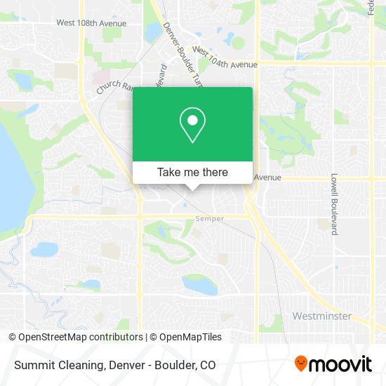 Summit Cleaning map