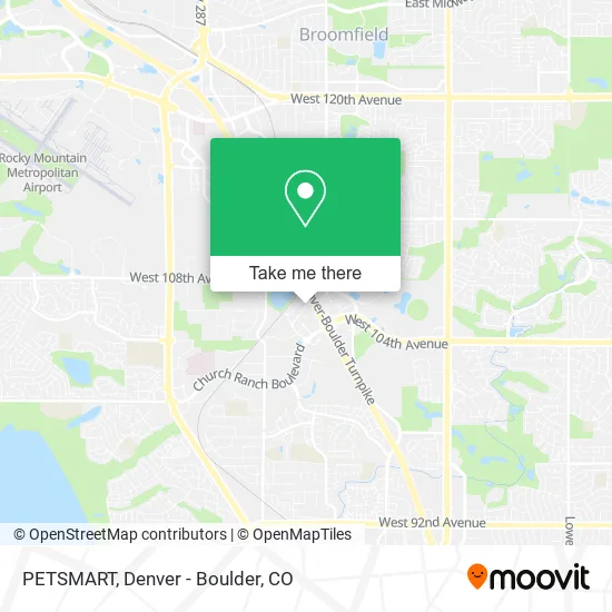 PETSMART map