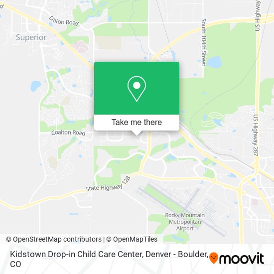 Kidstown Drop-in Child Care Center map