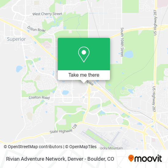 Rivian Adventure Network map