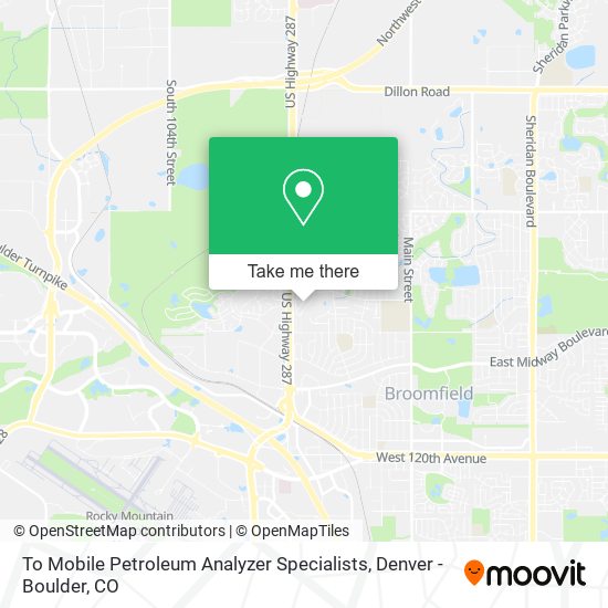 To Mobile Petroleum Analyzer Specialists map