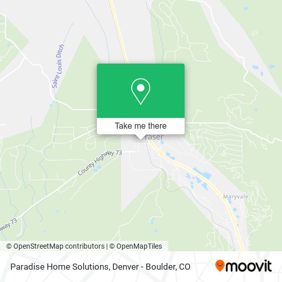 Paradise Home Solutions map
