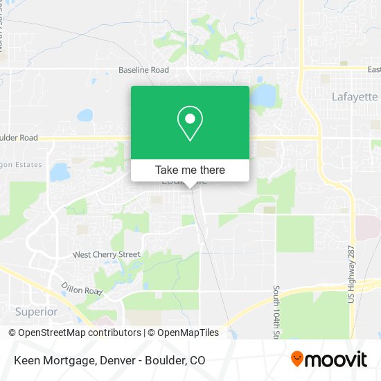 Keen Mortgage map