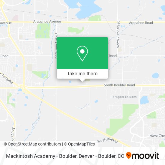 Mackintosh Academy - Boulder map