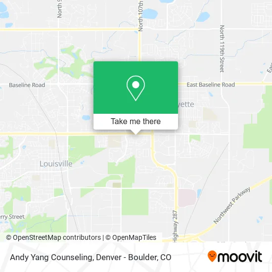 Andy Yang Counseling map