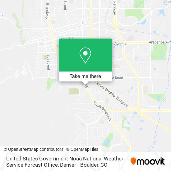 United States Government Noaa National Weather Service Forcast Office map