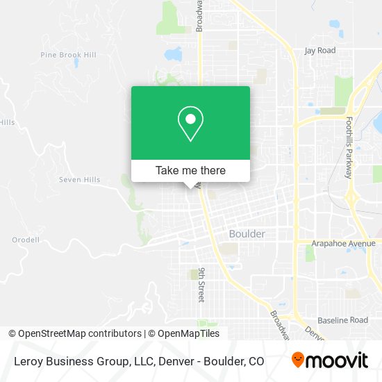 Mapa de Leroy Business Group, LLC