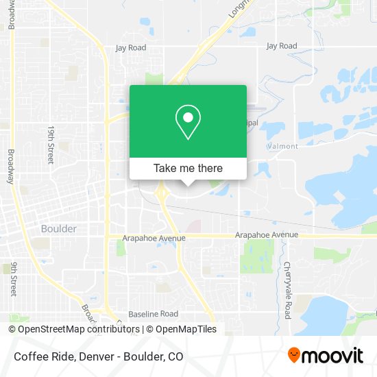 Coffee Ride map