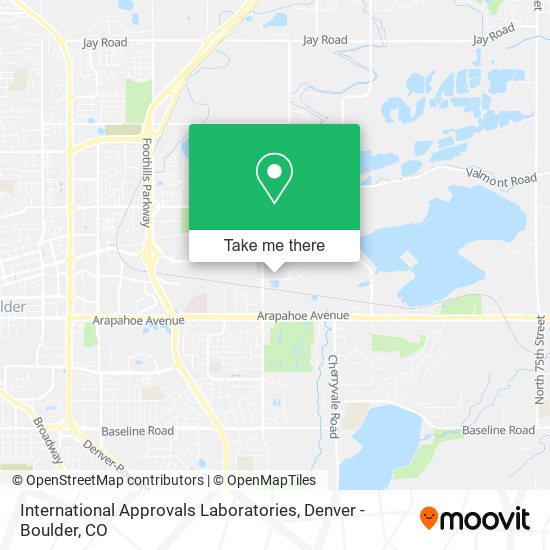 Mapa de International Approvals Laboratories