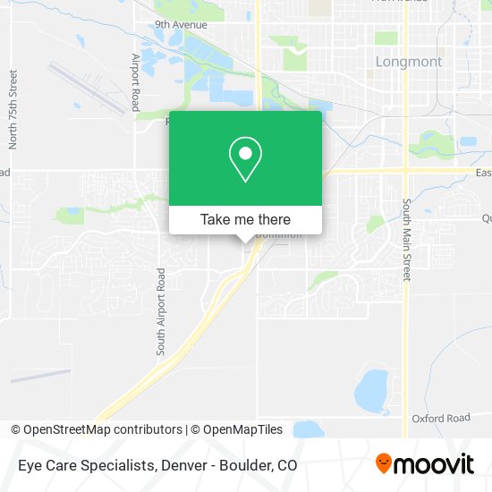 Eye Care Specialists map