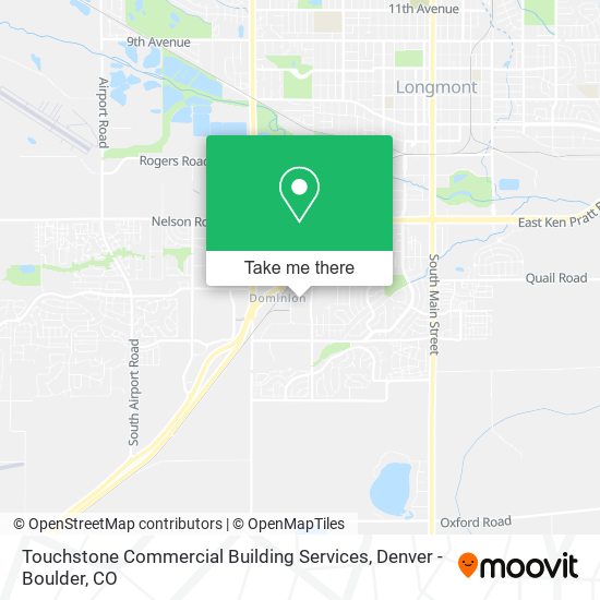 Touchstone Commercial Building Services map