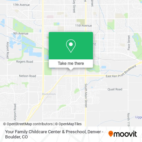 Your Family Childcare Center & Preschool map