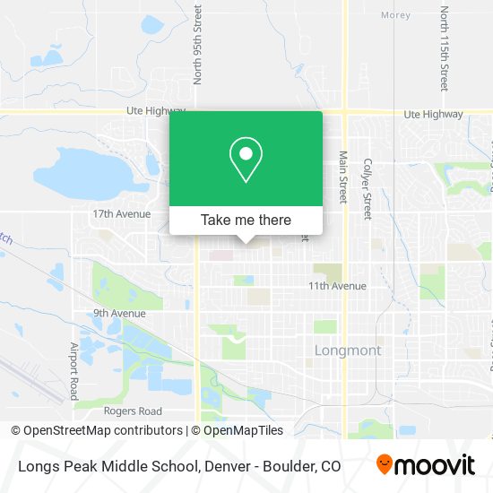 Longs Peak Middle School map