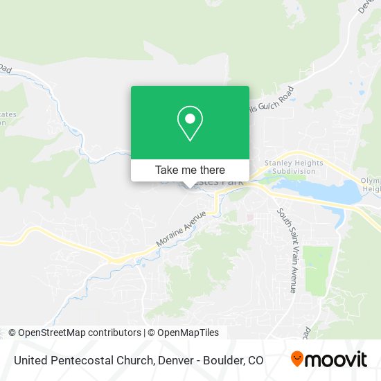 Mapa de United Pentecostal Church