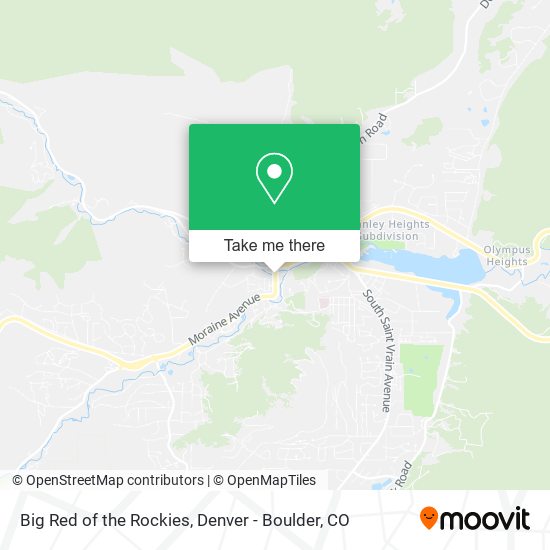 Mapa de Big Red of the Rockies