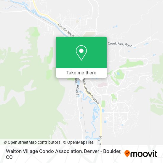 Walton Village Condo Association map