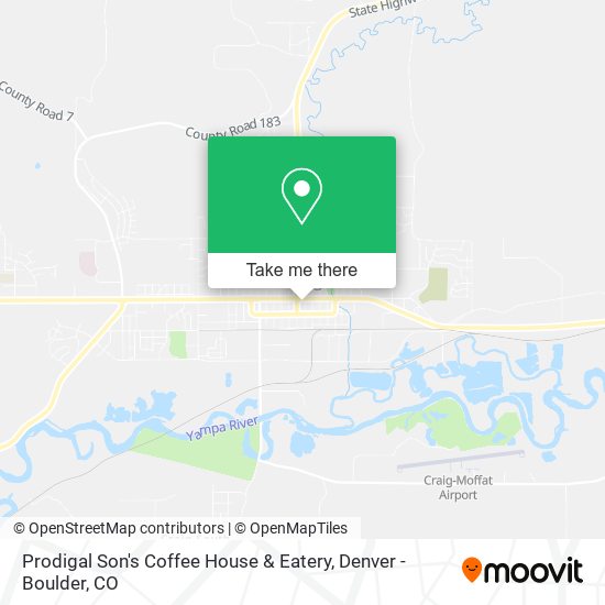 Mapa de Prodigal Son's Coffee House & Eatery