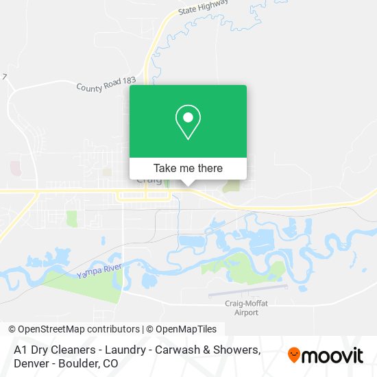 A1 Dry Cleaners - Laundry - Carwash & Showers map
