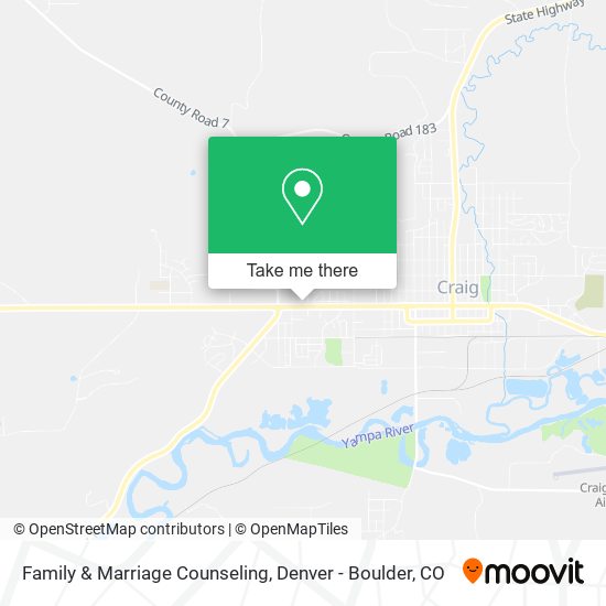 Family & Marriage Counseling map