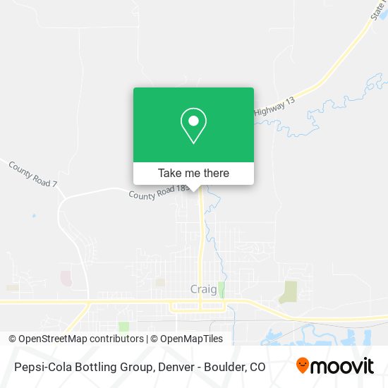 Pepsi-Cola Bottling Group map