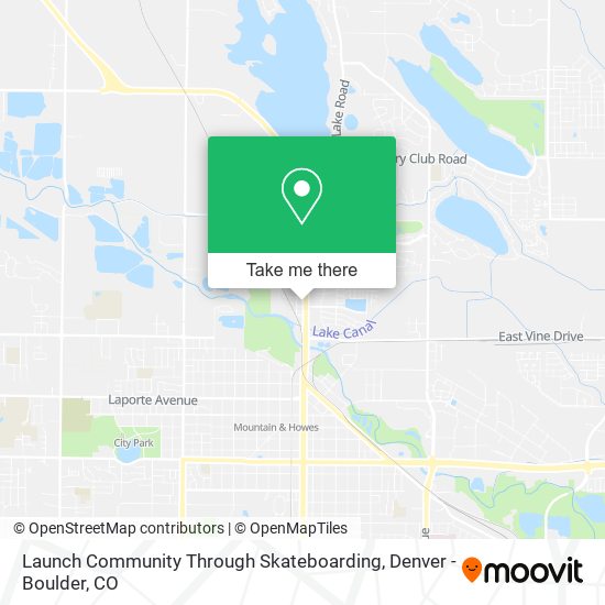 Launch Community Through Skateboarding map