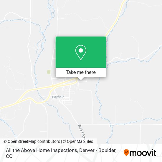 All the Above Home Inspections map