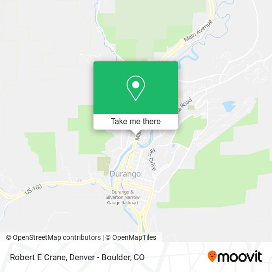 Robert E Crane map