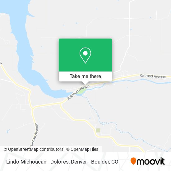 Lindo Michoacan - Dolores map