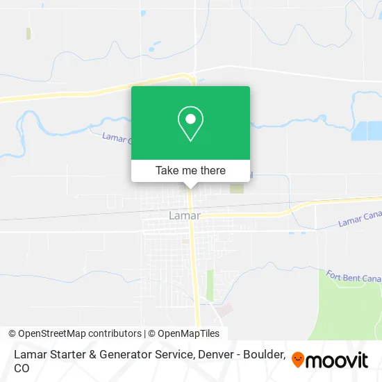Lamar Starter & Generator Service map