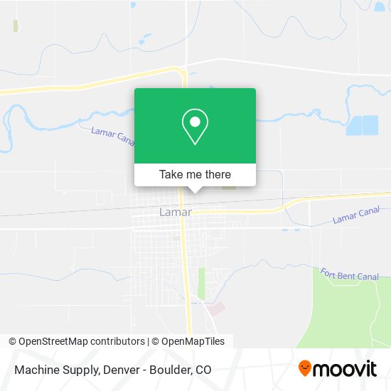 Mapa de Machine Supply