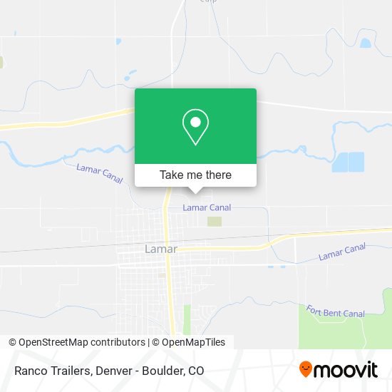 Ranco Trailers map