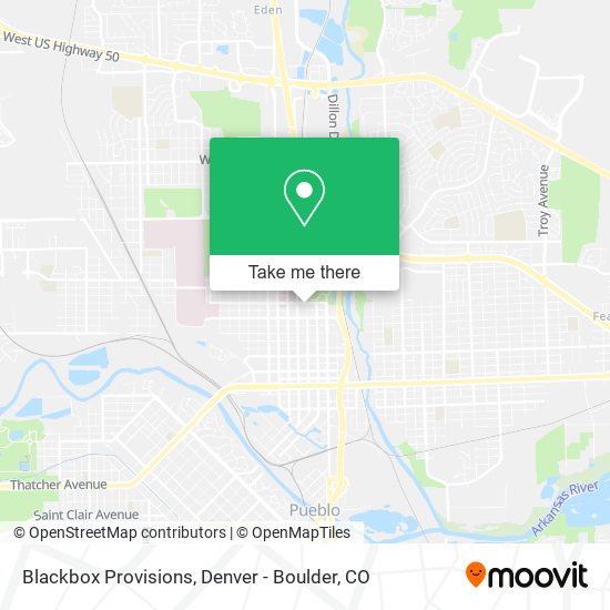 Blackbox Provisions map