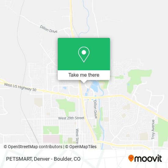 Mapa de PETSMART