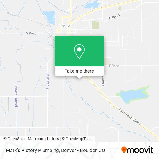 Mark's Victory Plumbing map