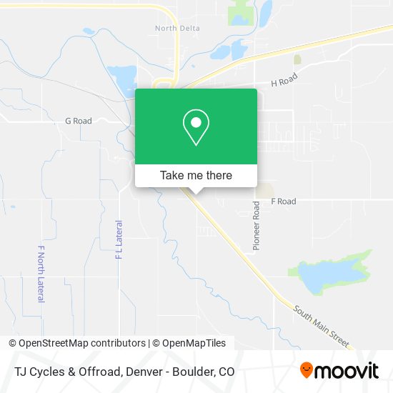 TJ Cycles & Offroad map