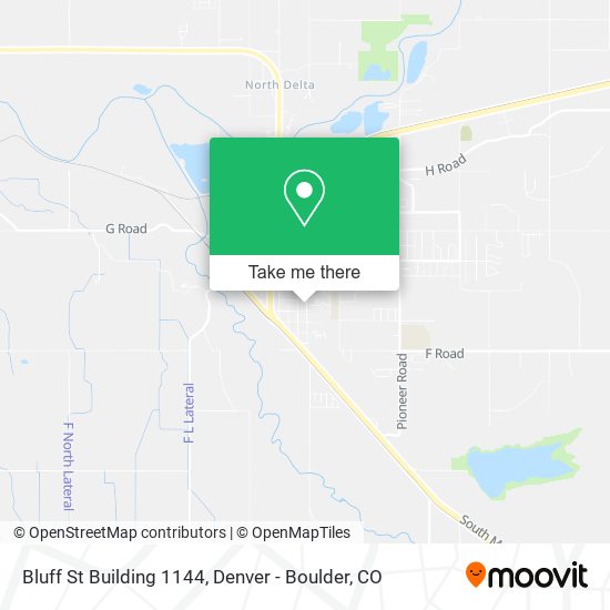 Bluff St Building 1144 map