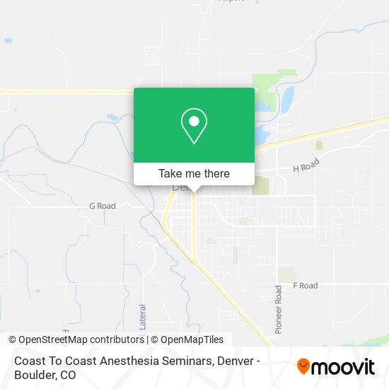 Coast To Coast Anesthesia Seminars map