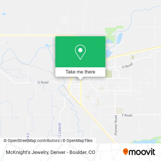 McKnight's Jewelry map