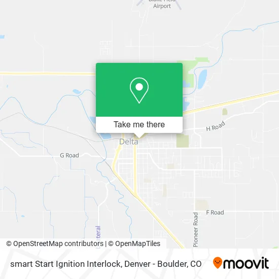 smart Start Ignition Interlock map