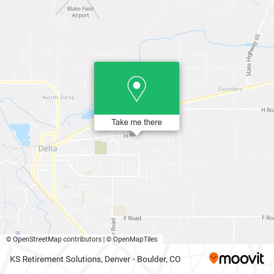 KS Retirement Solutions map