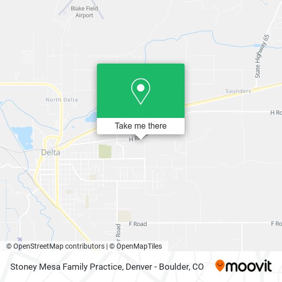 Stoney Mesa Family Practice map