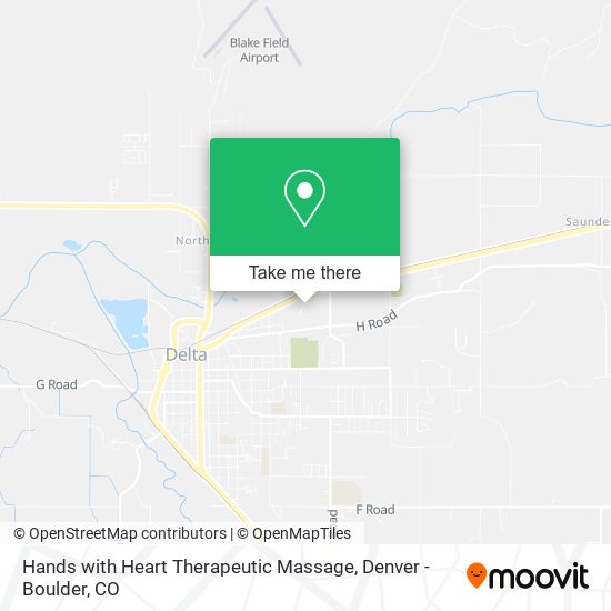 Mapa de Hands with Heart Therapeutic Massage