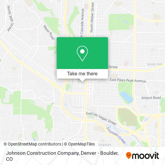 Mapa de Johnson Construction Company