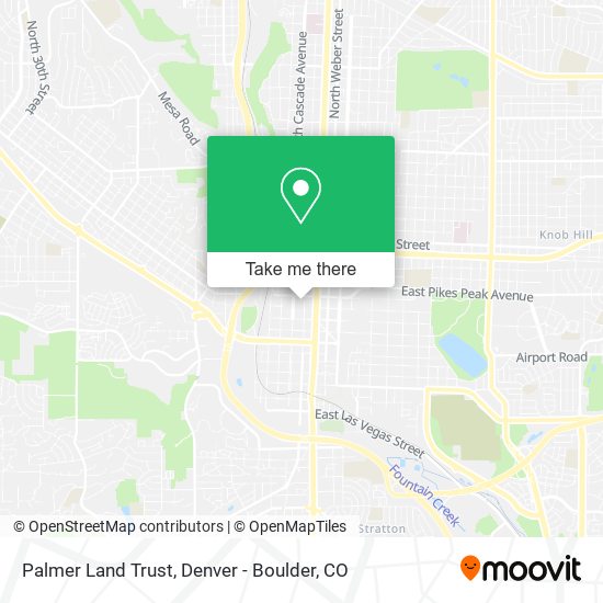 Palmer Land Trust map