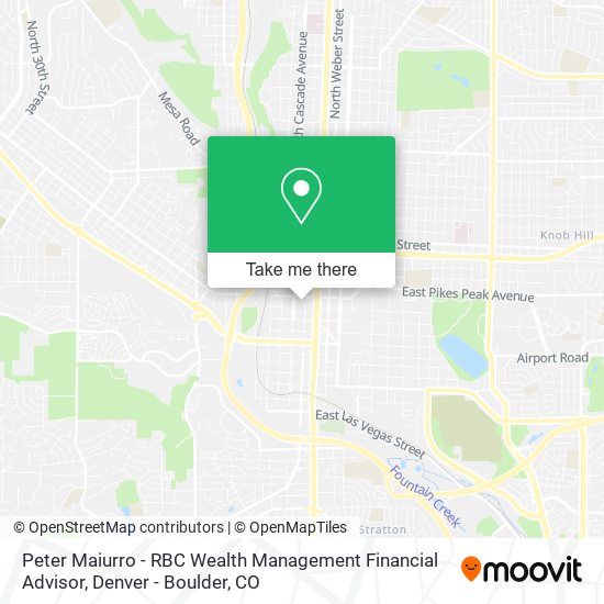Peter Maiurro - RBC Wealth Management Financial Advisor map