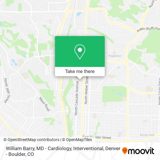 Mapa de William Barry, MD - Cardiology, Interventional