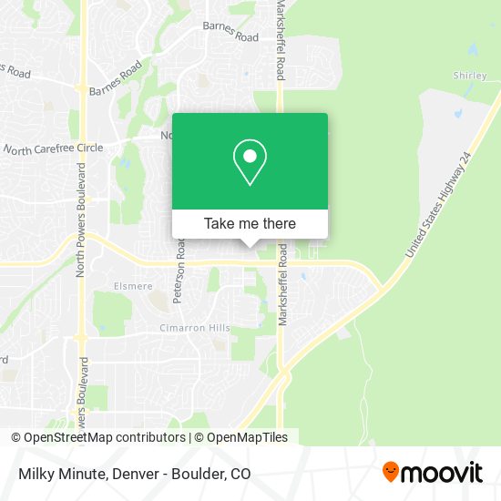 Milky Minute map